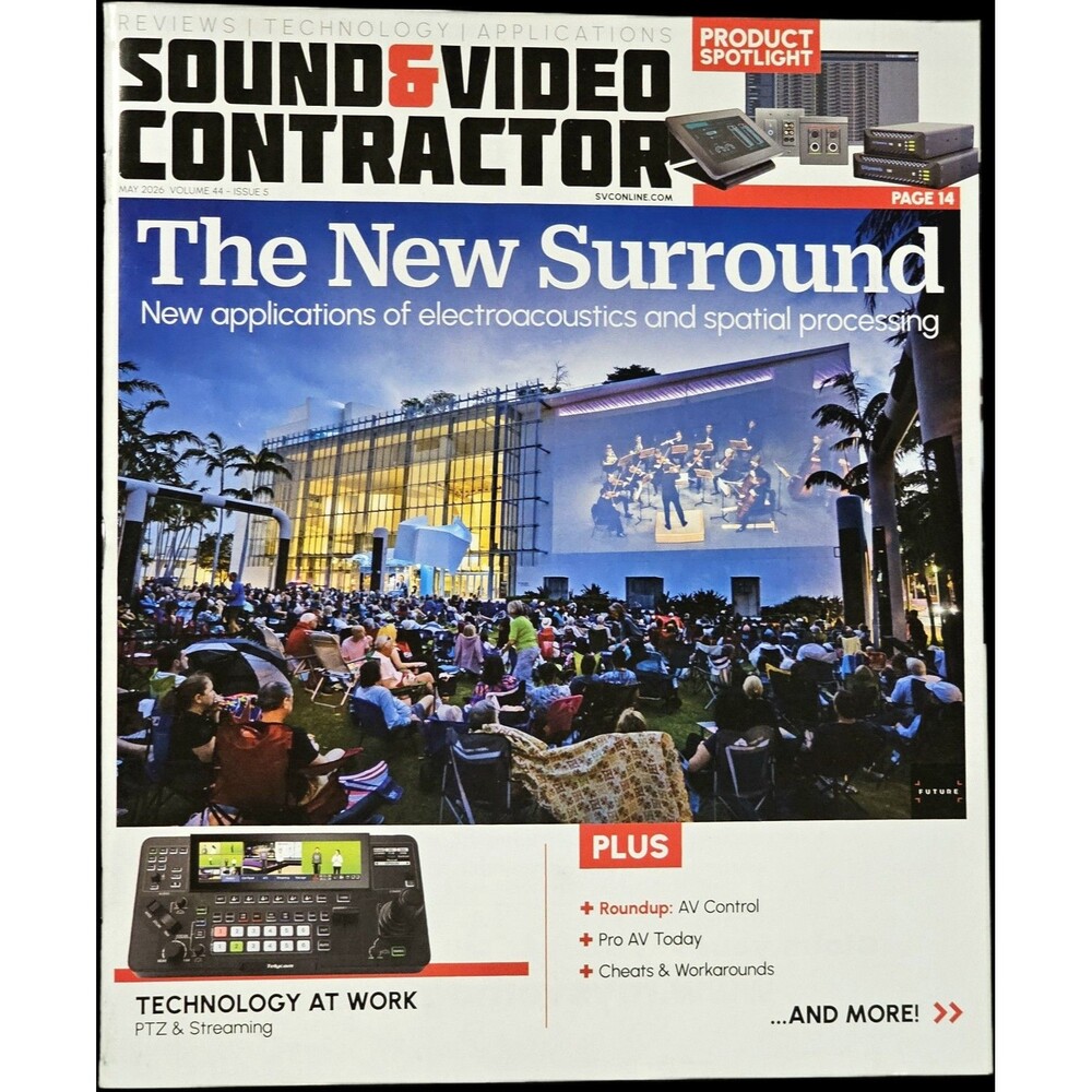 SOUND & VIDEO CONTRACTOR Magazine May 2026 The New Surround Issue